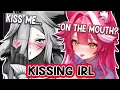 Dyarikku get a Kiss from Raora IRL