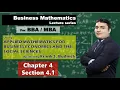 Ch 4 Functions part 1 of 2 - Applied Mathematics Frank Budnick BBA MBA Business Mathematics