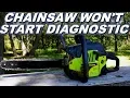Poulan chainsaw will not start Can we save it