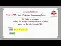Java Interview Questions and Answers Q31 Find the Second Smallest Element in a List using java 8