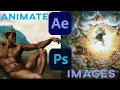 Create ANIMATED MASTERPIECE Visualizers Adobe Photoshop to After Effects Workflow