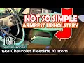Custom Armrest Pad for the Custom Console - 51 Chevy Fleetline Deluxe