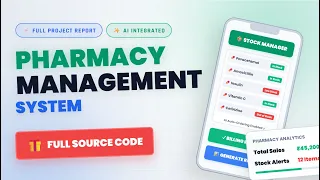 Pharmacy Management System Project Gemini AI Prescription Scanner POS Source Code