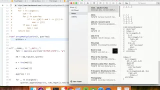 HackerRank Python Solutions - Array Manipulation