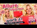 Allure Beauty August unboxing not sponsored