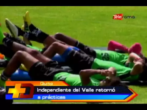 Independiente del Valle retornó a prácticas
