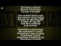 The Motels - Suddenly last summer (videolyric) [HQ]