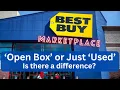 Note To Best Buy Marketplace Open Box Is NOT The Same As Used