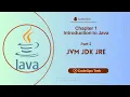 Chapter 1 Introduction to Java Part 2 - JDK JVM JRE