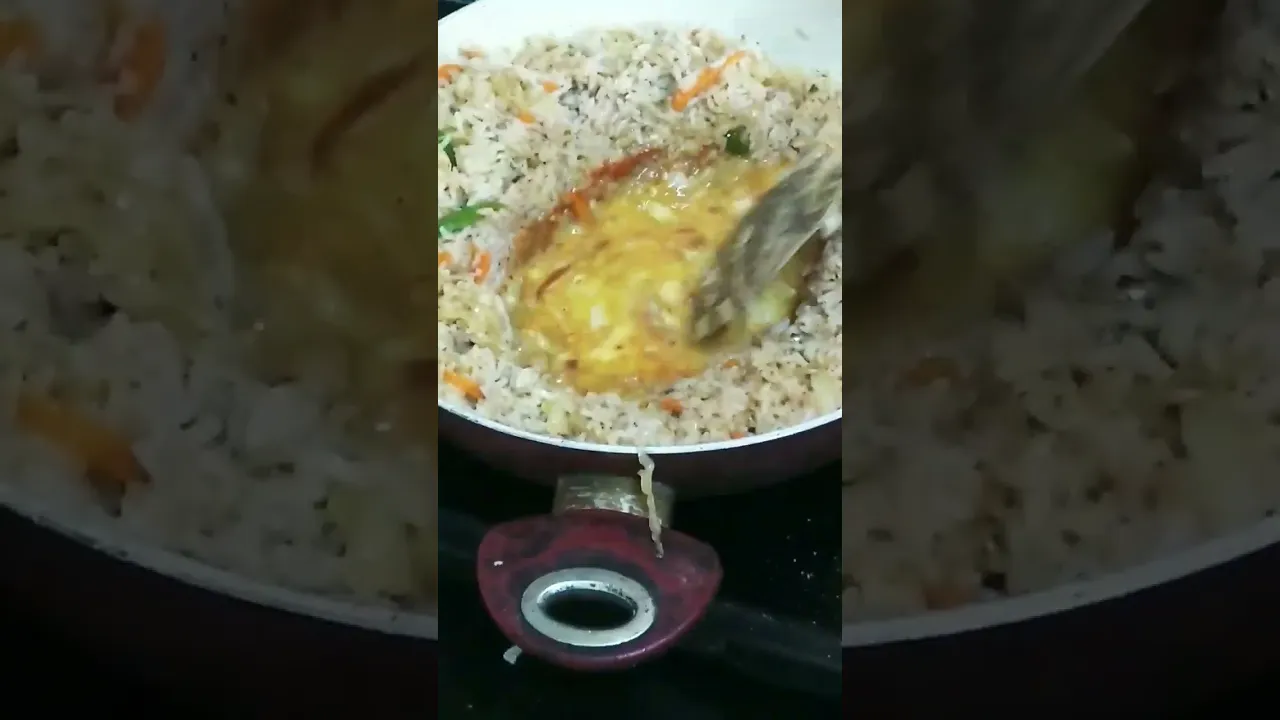 Egg Fried Rice #shorts #trending