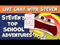 Download Lagu StEvEn's Top School Adventures \u0026 Crazy School Days! + LIVE CHAT
