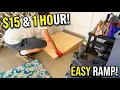 15 DIY Wheelchair Ramp Build it in 1 Hour