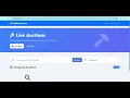 Online Auction System Project Python React MySQL Final Year Project Demo 2025 2026