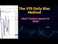 HOW TO FRAME DAILY DIRECTION CONFIRMATION FOR VOLATILITY 75 VIX 75 TRADING STRATEGY IN 2026
