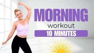 🌞Do this 10 Min Morning Workout Everyday - Daily Morning Routine to Feel Good🌞Dance Cardio Aerobics🎶