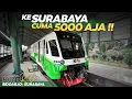 Download Lagu SIDOARJO - SURABAYA NAIK KERETA !?? GIMANA RASANYA YAA ... || KA. KRD #kai