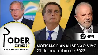 Bolsonaro volta a trabalhar no Planalto; Guedes nega herança maldita; Lula aumenta a equipe e mais