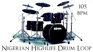 nigerian highlife drum loop 105 bpm