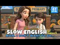 Maya s First Day of School Easy English Listening Story Compilation for Beginners A1 A2 Level