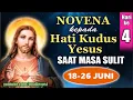 Download Lagu HARI KE-4 : NOVENA kepada HATI KUDUS YESUS Saat Masa Sulit ( 18 - 26 Juni 2025 ) | Doa Katolik