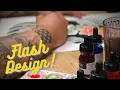 Get Organised Tattoo Flash Painting Theme Layout