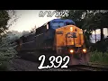 Railfanning L392 on 2026