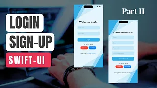 SwiftUI Login - Signup UI Screen Part 2 iOS Custom Reusable TextField Views