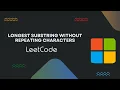 Longest Substring Without Repeating Characters - Leetcode 3