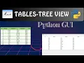 Python Tkinter tutorial for beginners Tables-Tree View