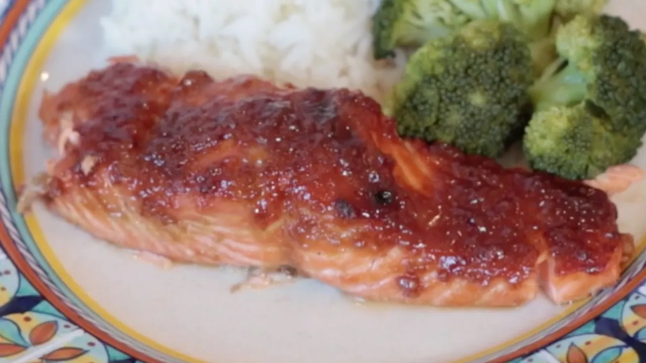 Ginger Teriyaki Salmon 30 Minute Meal on Dads That Cook with Jason Glover :15 Sec