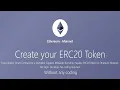 Create ERC-20 Token Without Coding for beginners How To