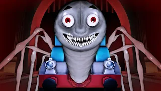THOMAS LE TRAIN DE L'ENFER HANTE CETTE GARE !!! (ROBLOX : THOMAS)
