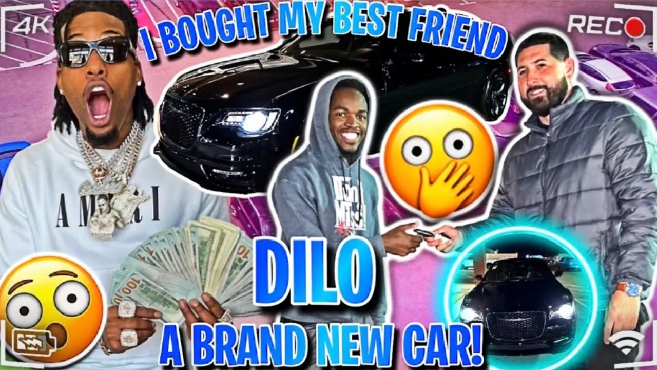 I SURPRISED MY BEST FRIEND DILO WITH A BRAND NEW CAR!