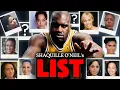 Shaquille O Neal s List is WILDER than You Thought