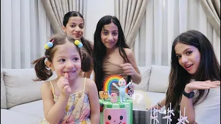 حفلة عيد ميلاد أختي الصغيرة آيلا مفاجأت وهدايا 