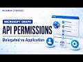 Microsoft Graph API Permissions Explained Delegated vs Application Permissions