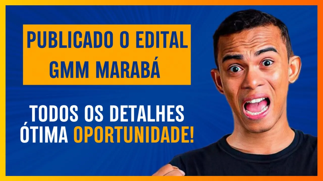 URGENTE SAIU O EDITAL CONCURSO GUARDA MUNICIPAL MARABÁ- PARÁ !