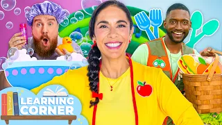 Daily Routines Made Fun! | The Melon Patch | Learning Corner 📚 Educational Videos For Preschoolers