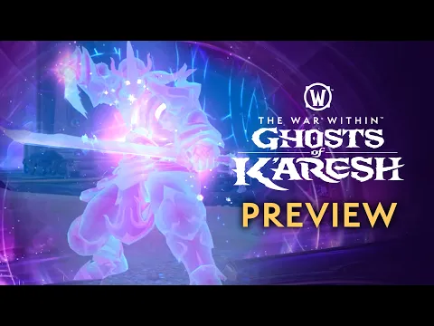 Video Thumbnail: Ghosts of K'aresh First Look | World of Warcraft