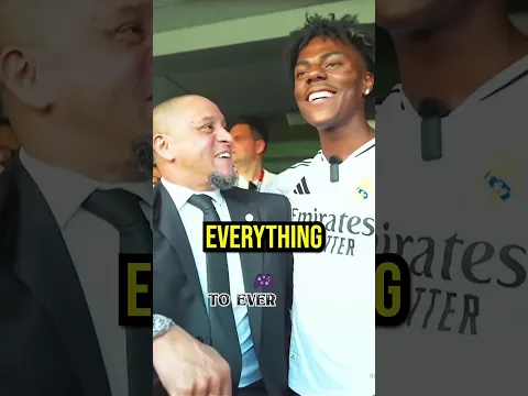 ishowspeed meets football legend ROBERTO CARLOS #ishowspeed