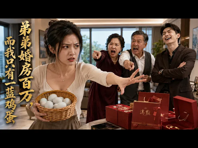 弟弟婚房百万，而我只有一蓝鸡蛋