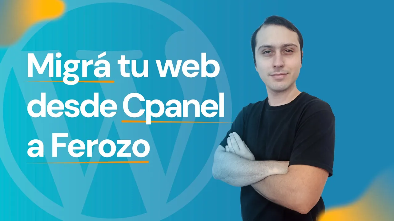 Como migrar tu pagina a DonWeb (Cpanel a Ferozo) 🧡
