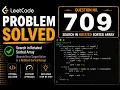 LeetCode 709 To Lower Case String Traversal ASCII Trick C