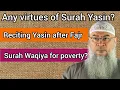 Download Lagu Keutamaan Surat Yasin apa saja? Membaca Surah Yasin setelah Subuh Surah Waqiya untuk kemiskinan Assim al hakeem