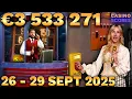 Big WINS on Pachinko Fireball 26th - 29th Sept 2025