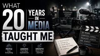 what 20 years in media taught me lessons that changed my life
