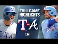 RANGERS vs BRAVES Full Game Highlights July 18 2026 MLB Season