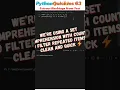 Get Duplicate Elements from List in 1 Line in python PyQuickies