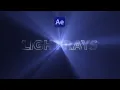 Unique Light Rays in After Effects Tutorial