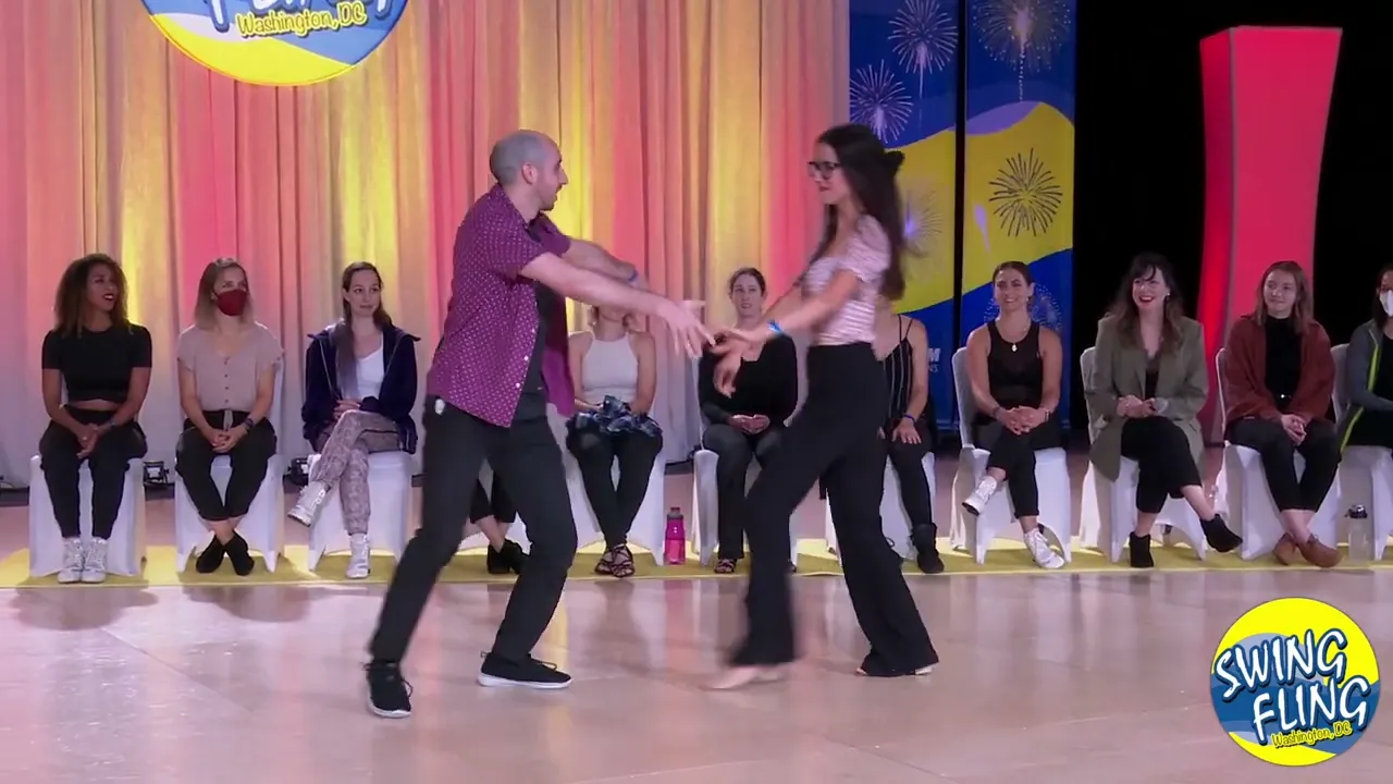 Swing Fling 2022 Advanced Jack & Jill Brad Gallow & Floralie Adam